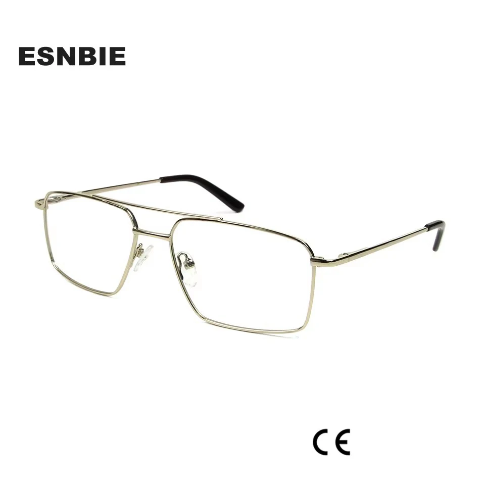 

Alloy Glasses Frame Men Square Eyewear Male Myopia Prescription Eyeglasses Frames Pilot Full Optical Glasses Gafas Oculos