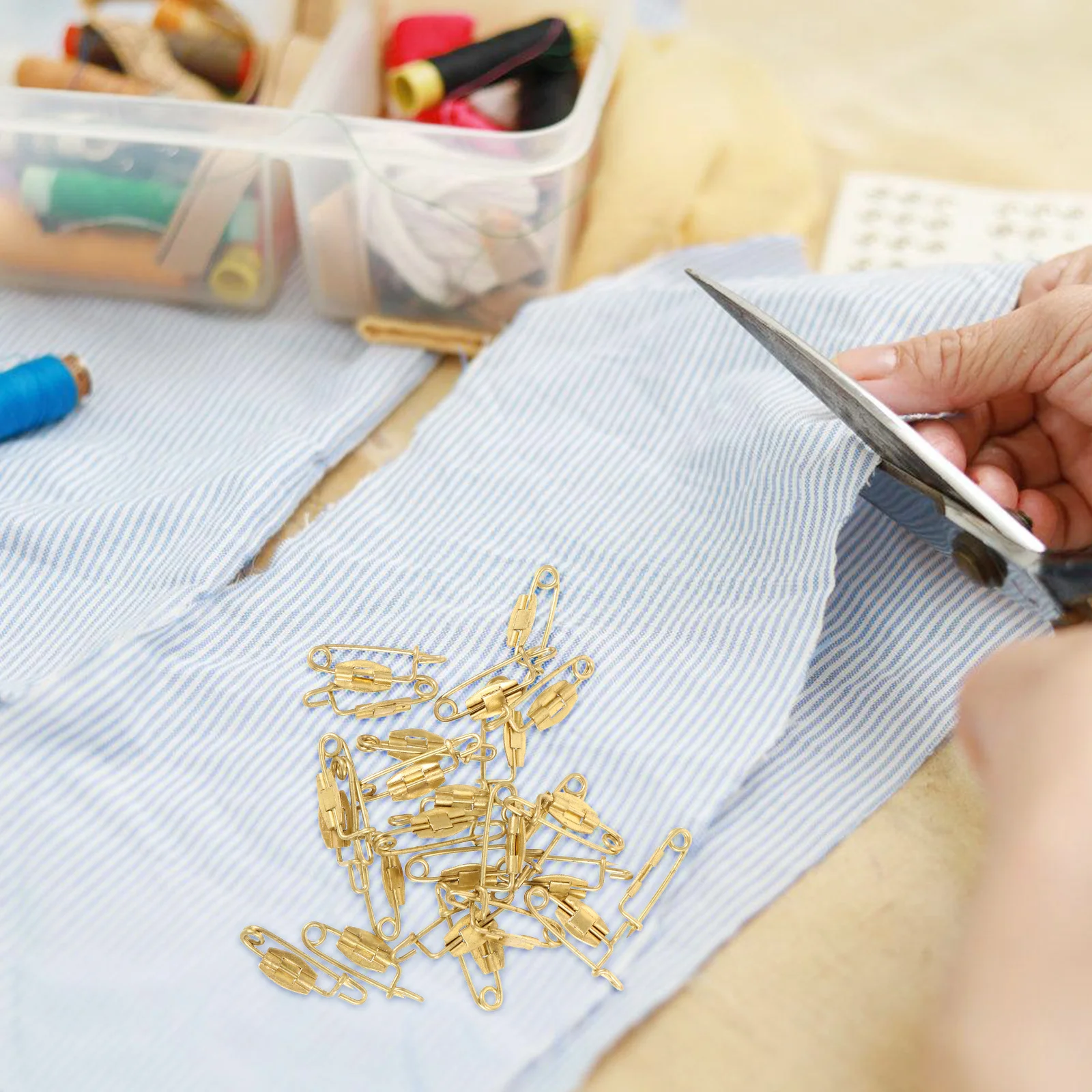 

50Pcs P-Shaped Safety Pin Metal Base Pins Badge Making Pins Durable Reliable Rust Resistant Badge Pin for Crafting