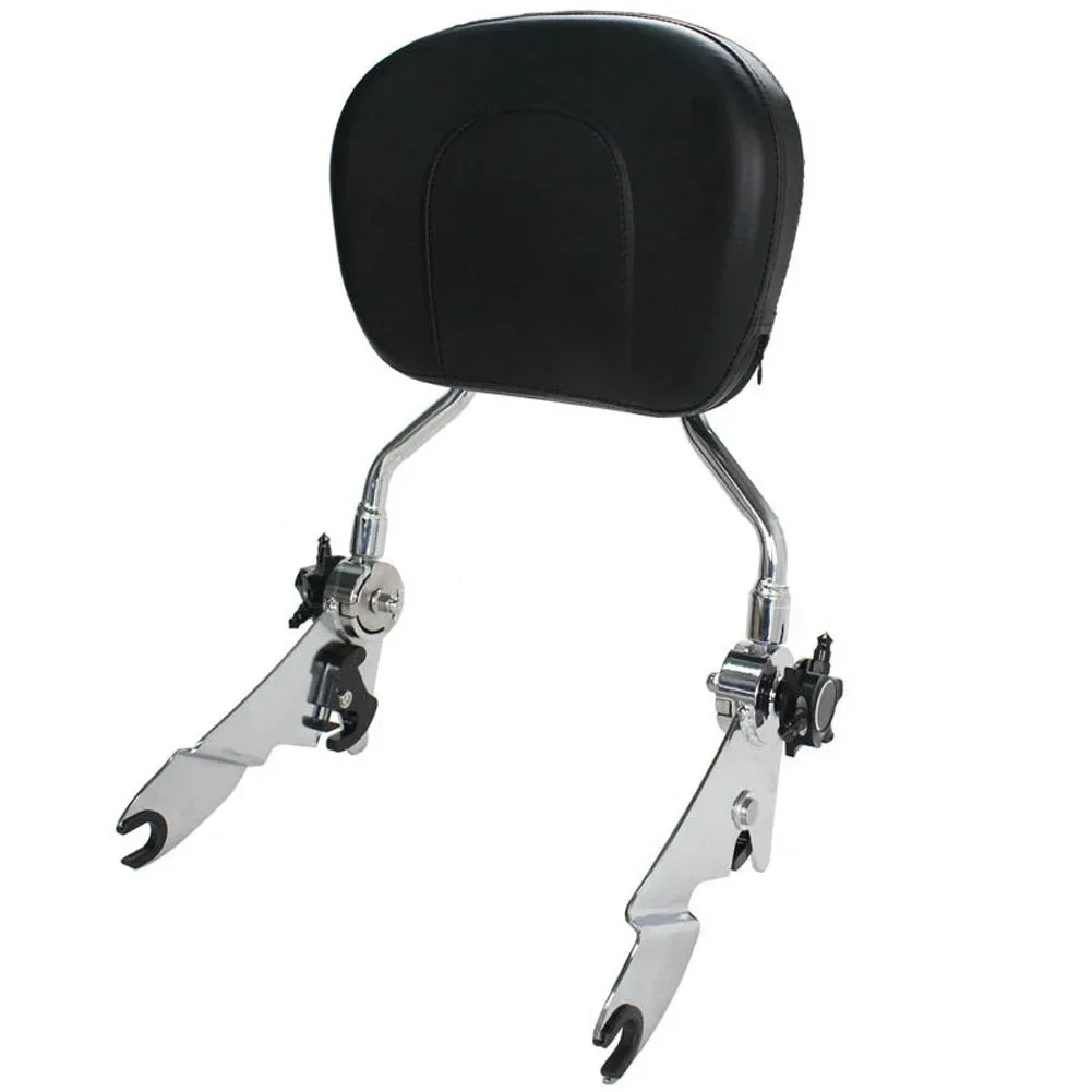 

Motorcycle Rear Adjustable Detachable Backrest Sissy Bar For Touring Street Glide Road King 2008 - 2012 2013 2014 2015 2016