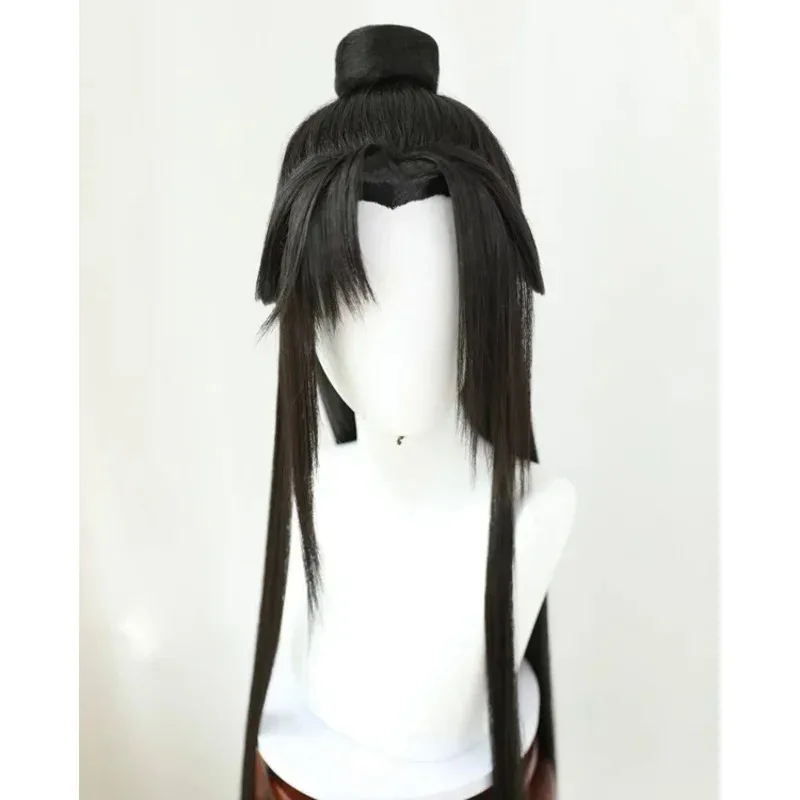 

AAA 2025, система самосохранения злодея, костюмы, парик Shen Qingqiu, китайские парики для косплея, Хэллоуин, Cos