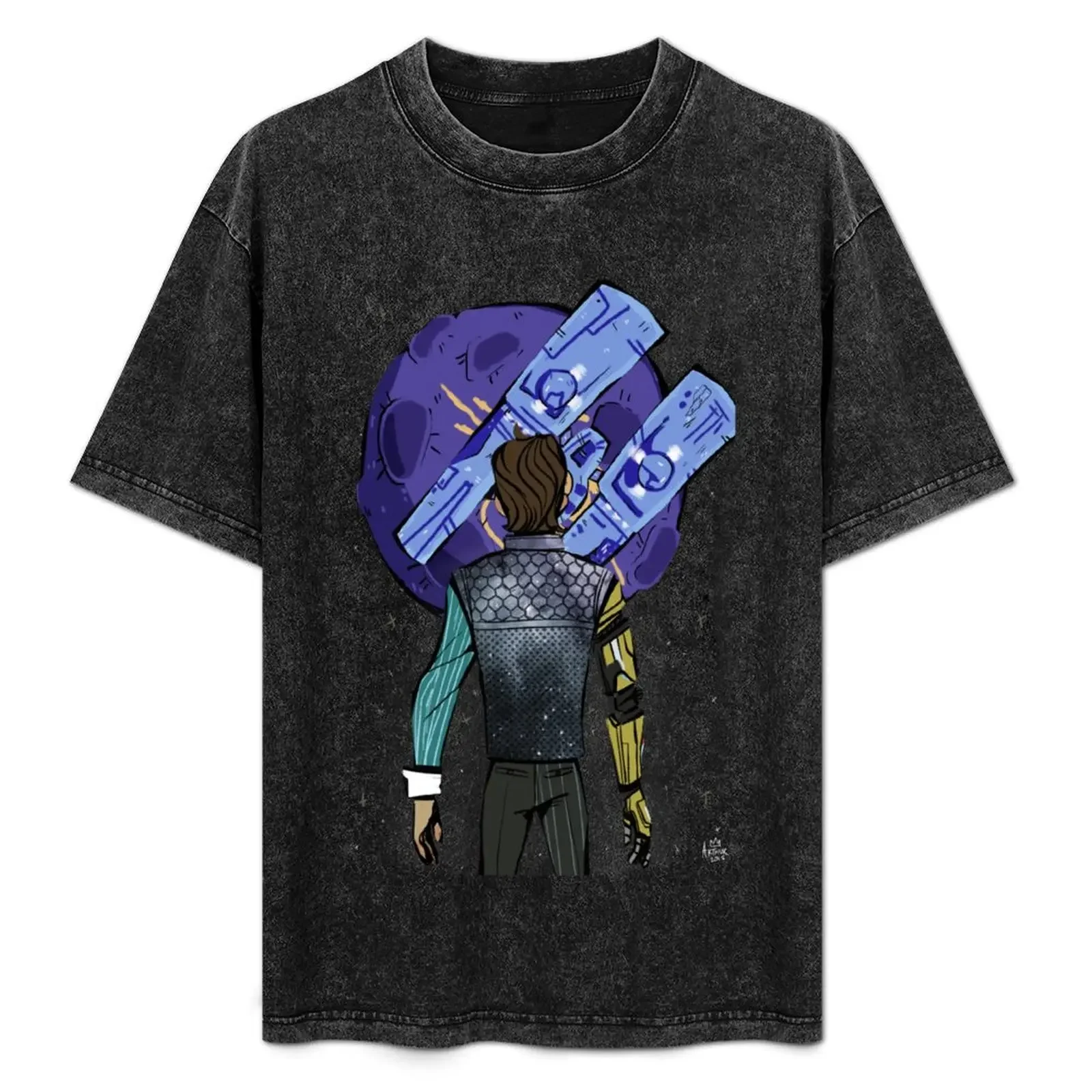 

Rhys the Company Man T-Shirt Athletic Quick Dry T-Shirt for Men
