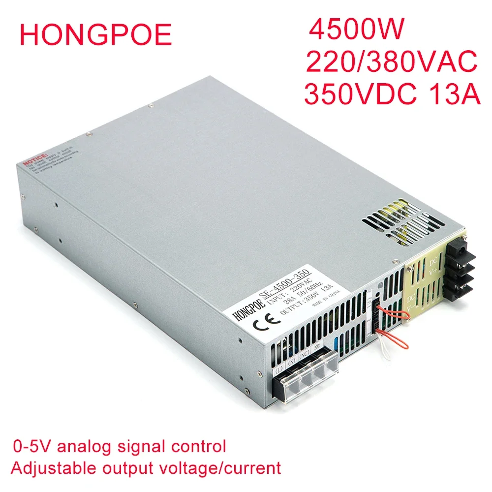 Baru disesuaikan beralih Power Supply INPUT 220/277VAC AC-DC 0-68V 72V 110V 150V 200V 250V 300V 350V 400V mendukung kontrol PLC