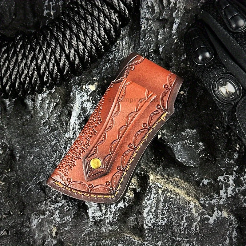 Outdoor Camping Knife Sheath and Case, A Portable, Compact and Multi-functional Emergency Knife Set, Suitable for Carrying DIY