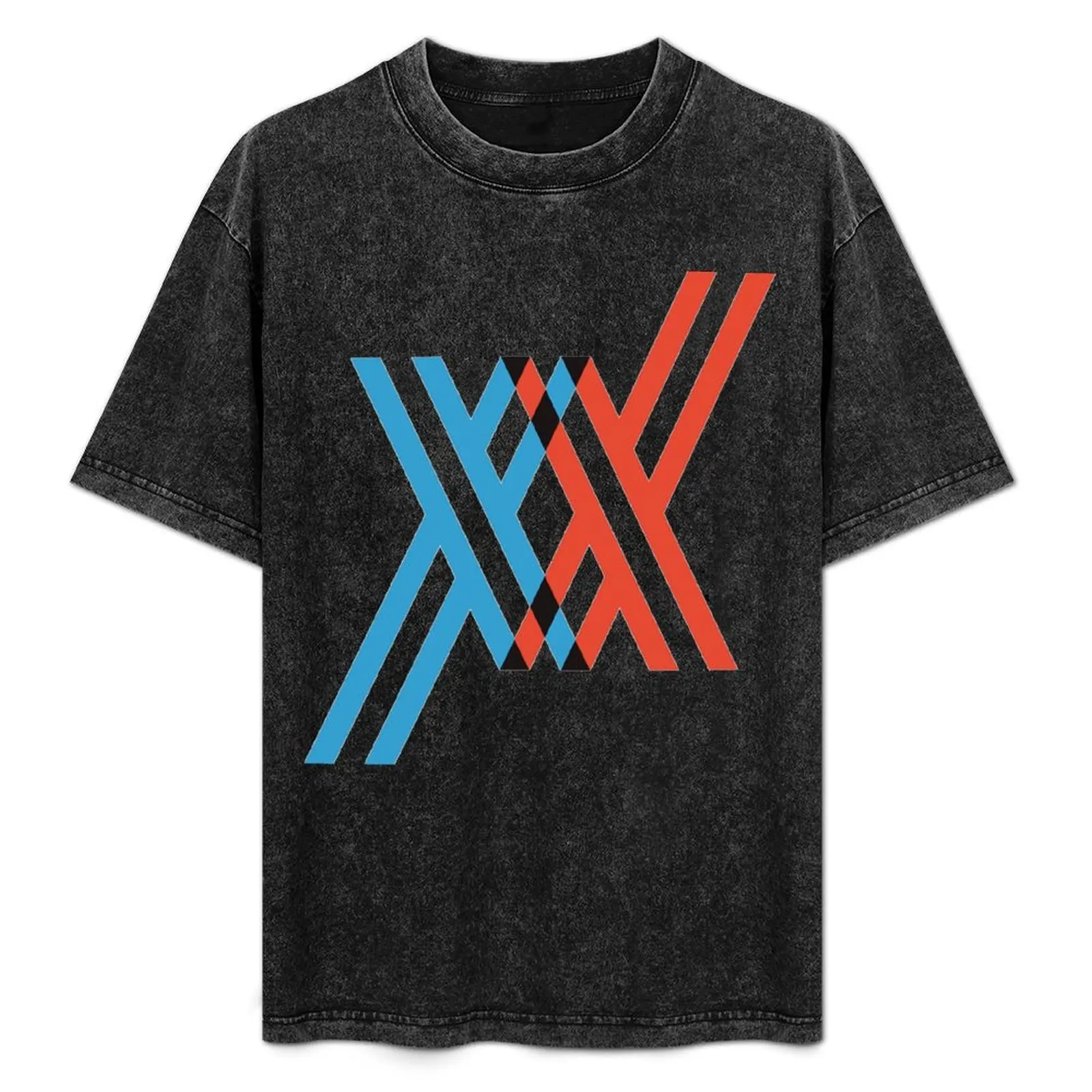 

The XX icon from Studio Trigger's Darling in the FranXX T-Shirt Fashion Graphic Tee for Men