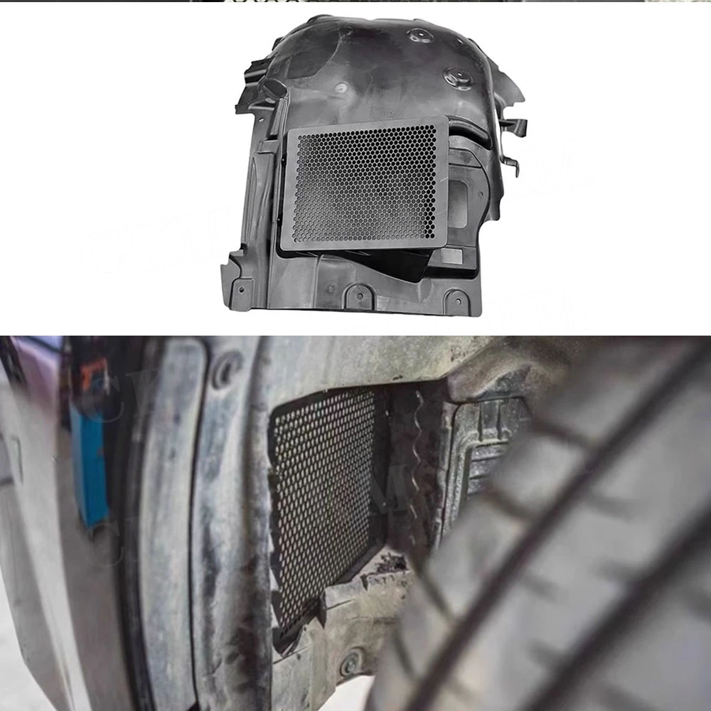 

For BMW G87 G80 G82 M2 M3 M4 Front Fender Liner Mod Black Plate Racing Enhanced Clearance Car Front Wheel Arch Kit Car Accessory