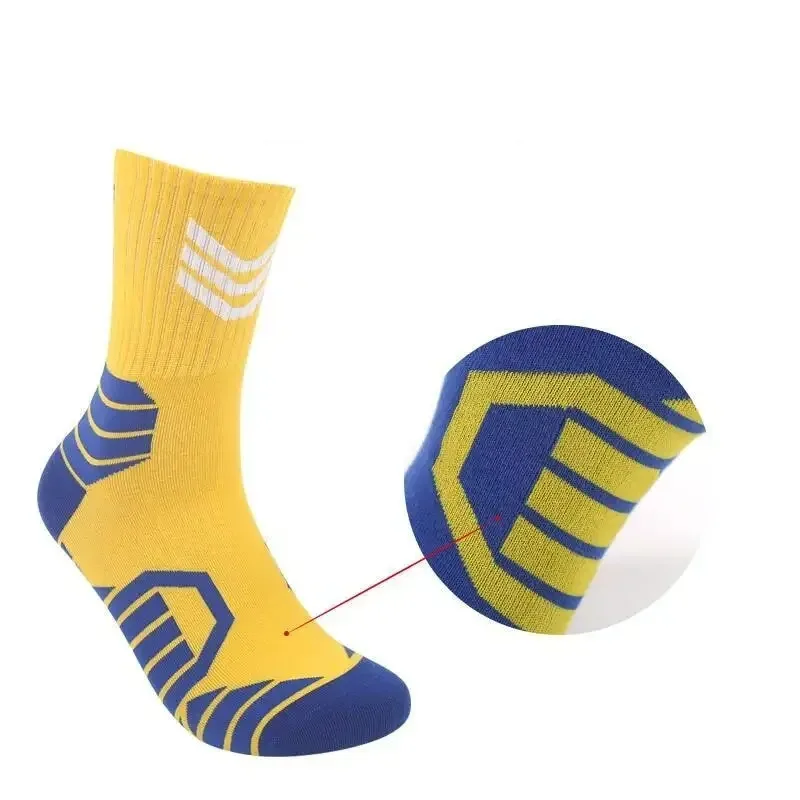 Professional Basketball Socks Men Thickened Mid-calf Children Anti-slip High-calf Towel Bottom Sports Socks Polypropylene Fabric