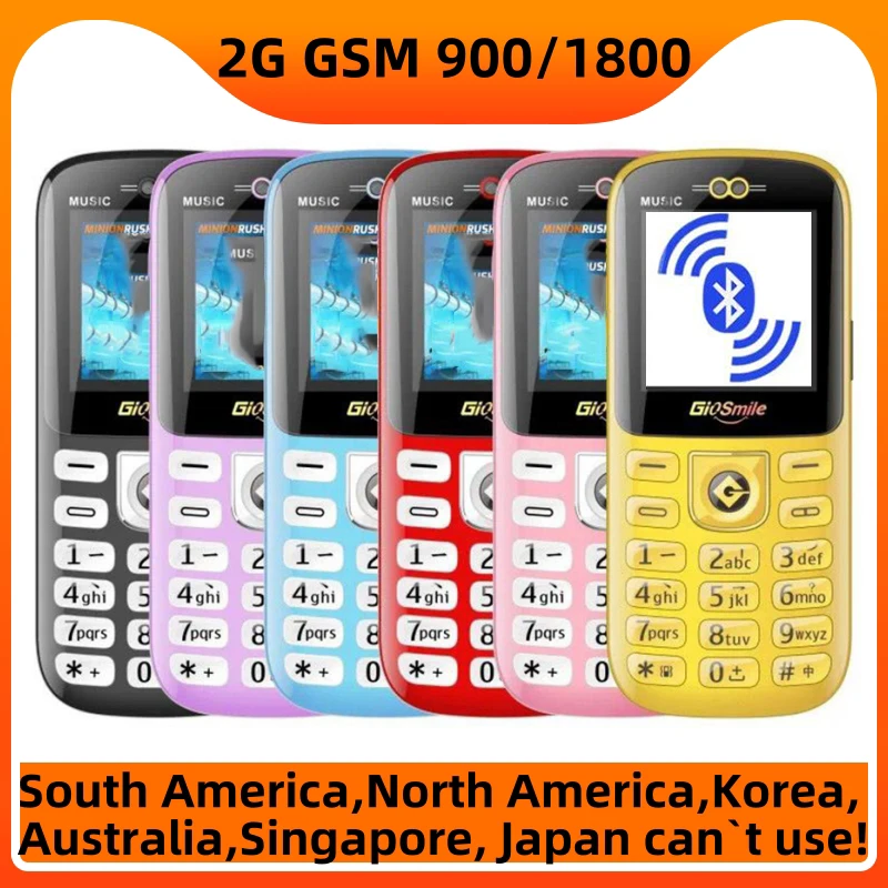 Mini Cartoon 1.44' 2G GSM Dual SIM MP3 Mobile Phone Small Student Card Cellphone without Camera And Flashlight