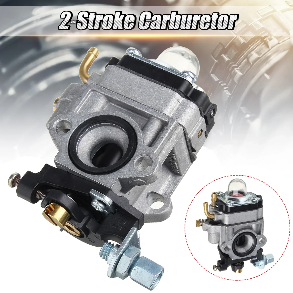 Strimmer Carburetor 10mm Carb w/ Gasket For Echo SRM 260S 261S 261SB PPT PAS 260 261 BC4401DW Trimmer 43cc 47cc 49cc 50cc