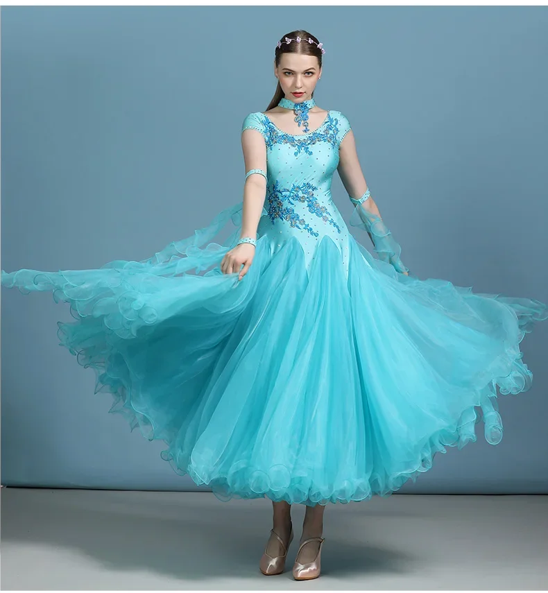 Ballroom Dance Competition Dress Dance Ballroom Waltz Dresses Standard Dance Dress Women Ballroom Dress