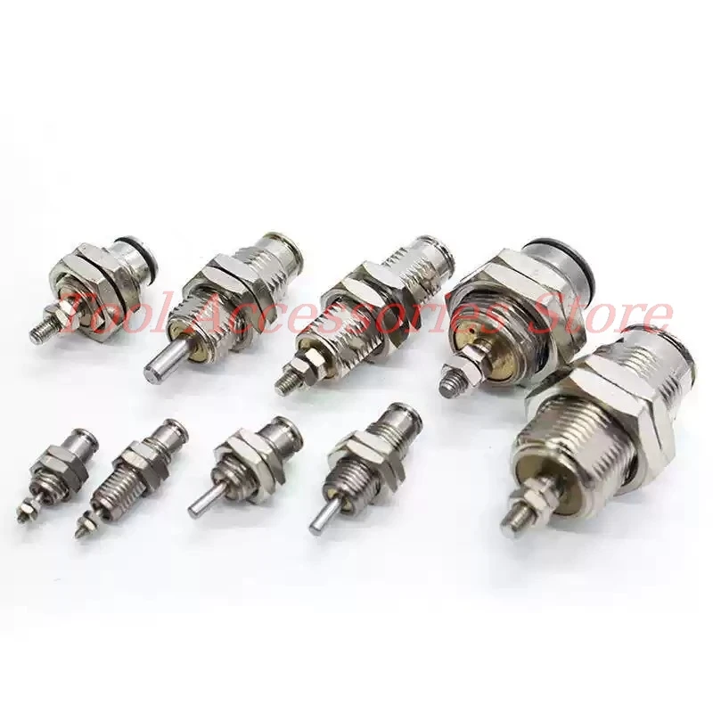 1PCS SMC Type CJPB Single Acting Spring Return CJPB6/10/15X5/10/15-B Micro Needle Pneumatic Threaded Cylinder