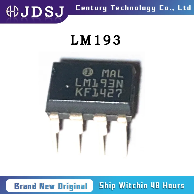 

1PCS/5PCS/10PCS/50PCS LM193N LM193 IC COMPARATOR 2 GEN PUR 8DIP 100% New Original IC Chip