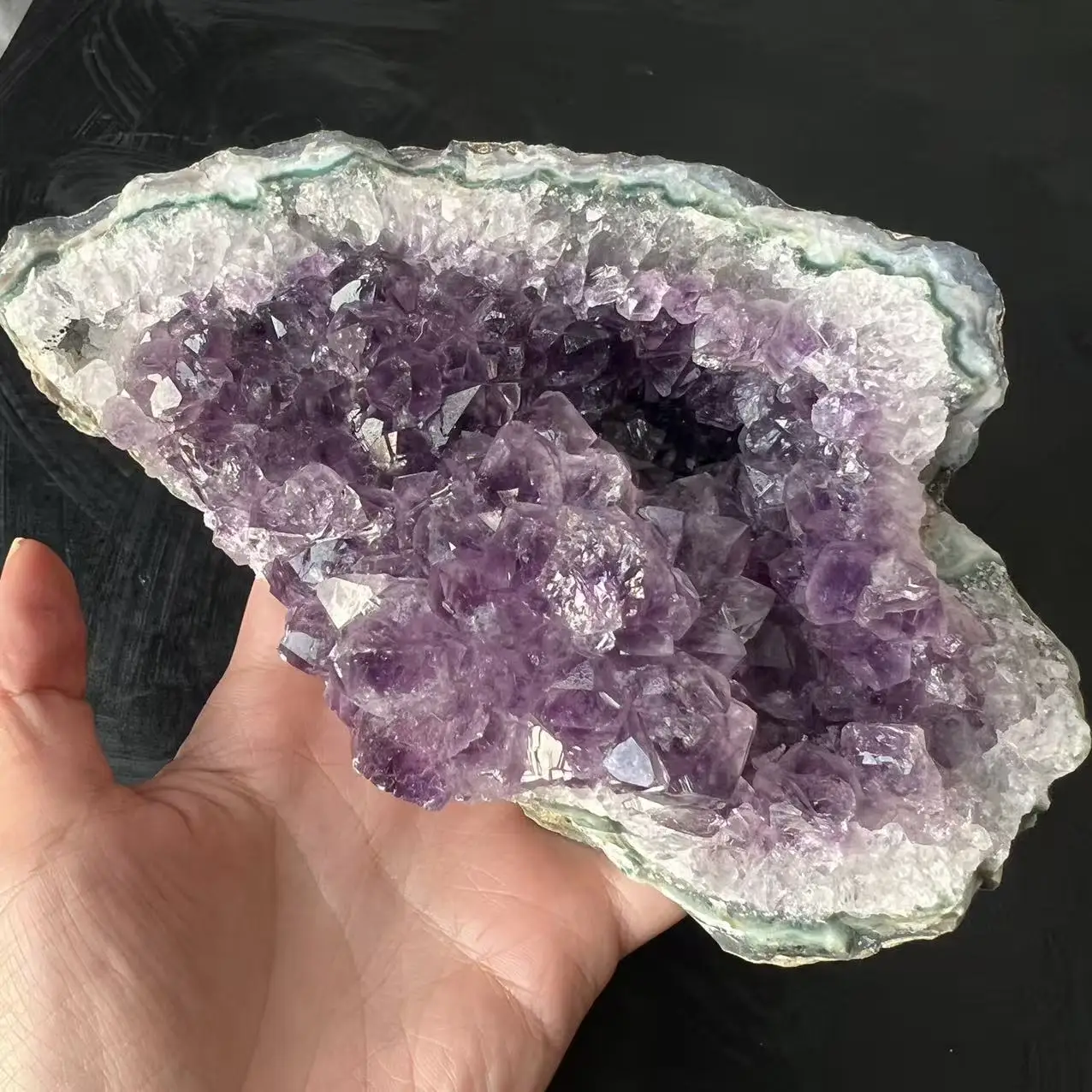 

1147g 17cm Natural Uruguay Dream Amethyst Quartz Crystal Cluster