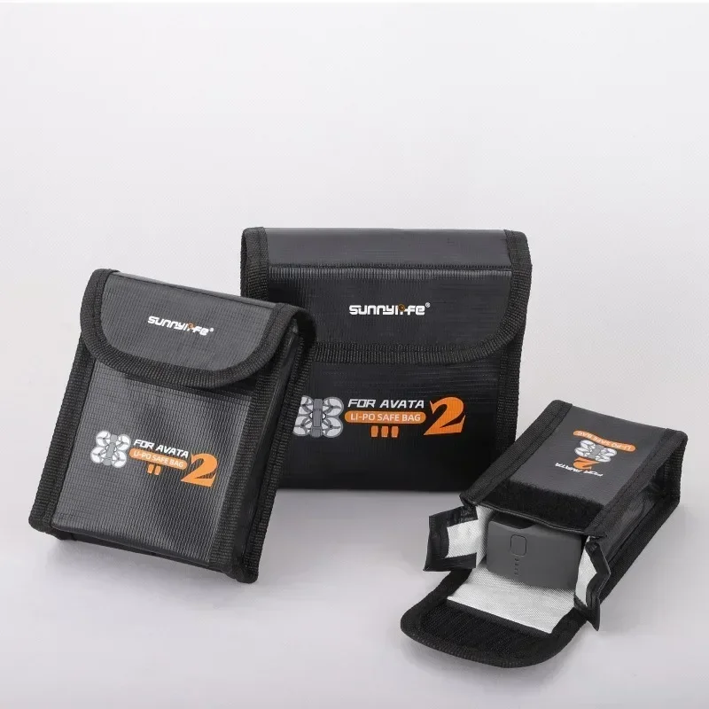 for Avata 2 Battery Safe Bag Li-Po Safe Bag Protective Explosion-proof Accessories