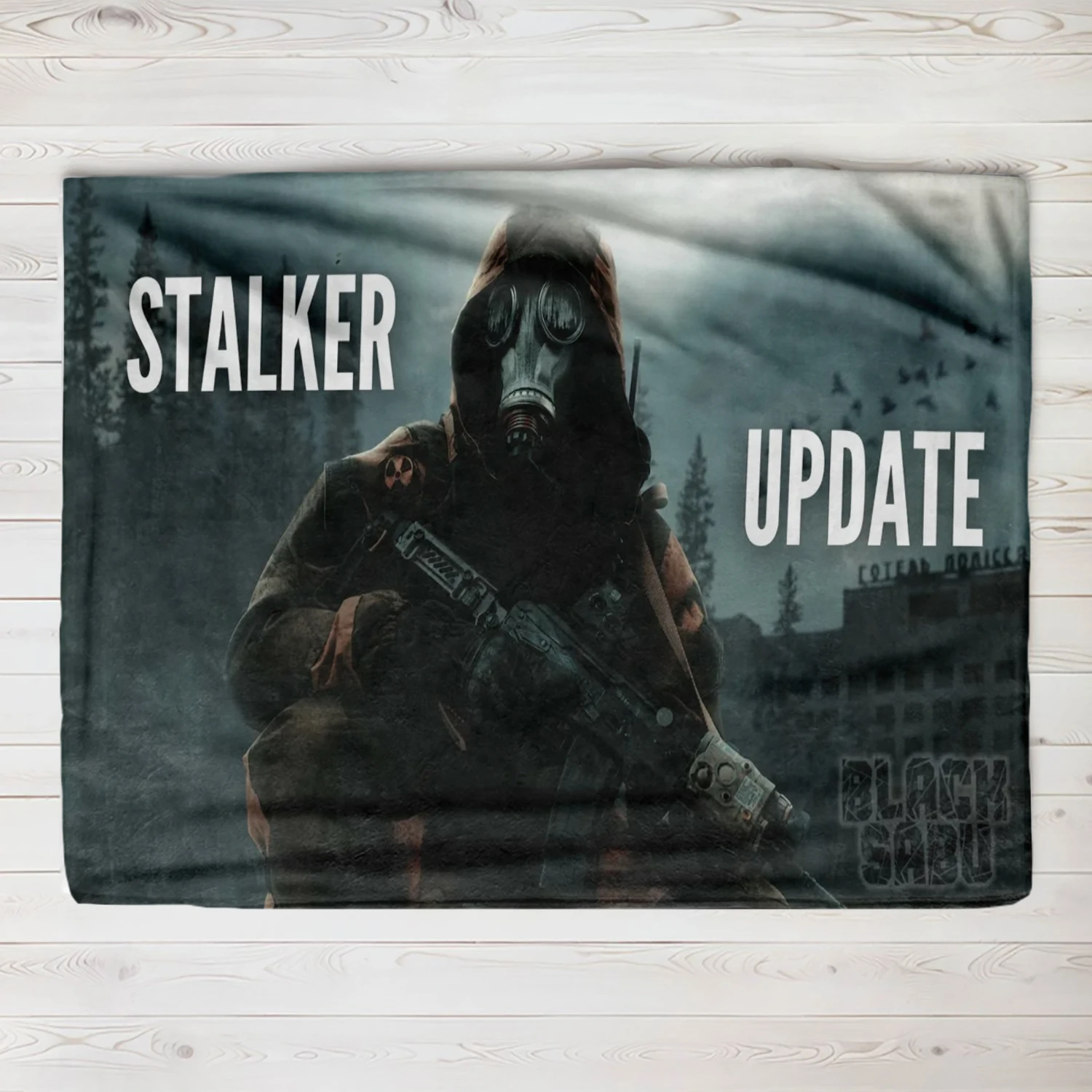 4 Size Stalker Game Hanging Bohemian Thin Printed Blanket Accessories Home Flannel Blankets for Home Hotel Sofa Bedspread