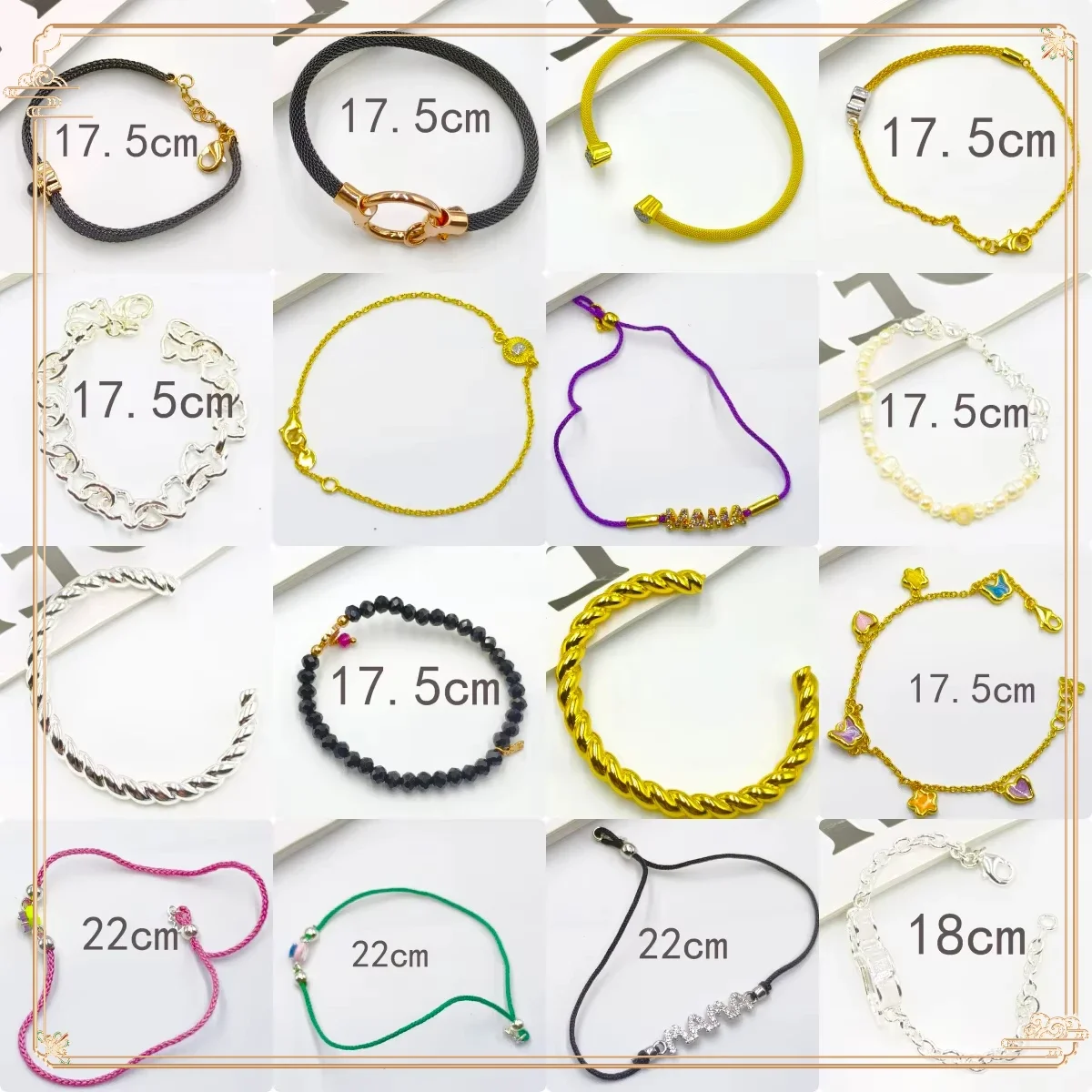 

MOTO Spanish brand jewelry Black agate round bead chain Love Butterfly charm bracelet Dopamine gemstone accessories 314931650