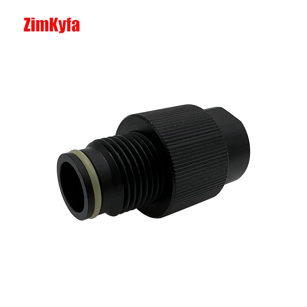 Válvula Reguladora do Tanque HPA, Adaptador, G1, 2-14 Thread Saver, Ar Comprimido, Pin Válvula Depressor, Adaptador para Ferramenta de Ar, ON, OFF ASA