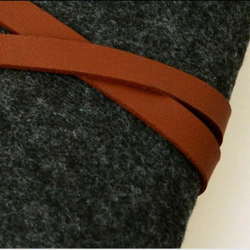 Astuccio scolastico nero di grande capacità Astuccio per matite in feltro Portacancelleria Astuccio per penne stilografiche Astuccio per matite con cerniera per studenti stile semplice