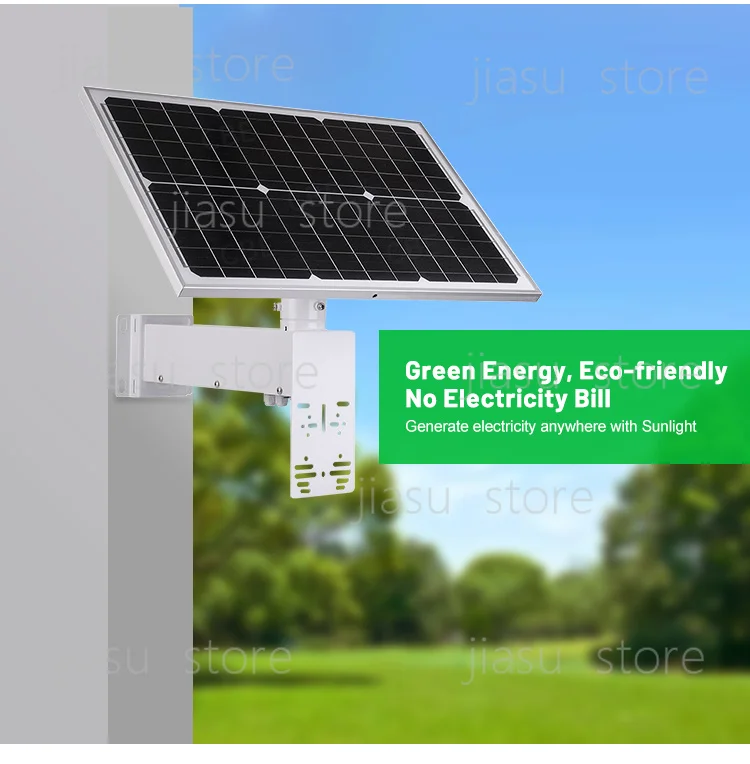 Outdoor 4G Router Solar Surveillance Camera Off-grid Energy Storage System Built-in Lithium Battery for Home Farm