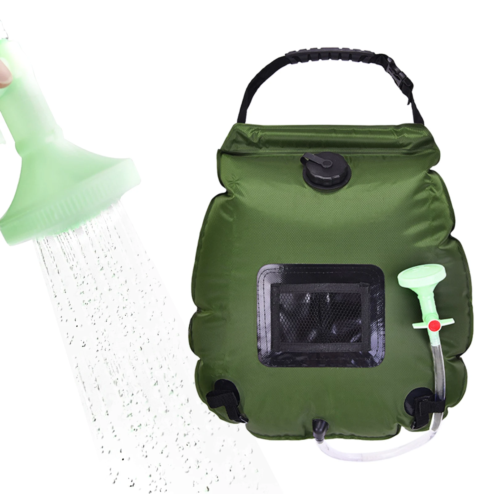 

Портативная душевая сумка на солнечной батарее, 20 л