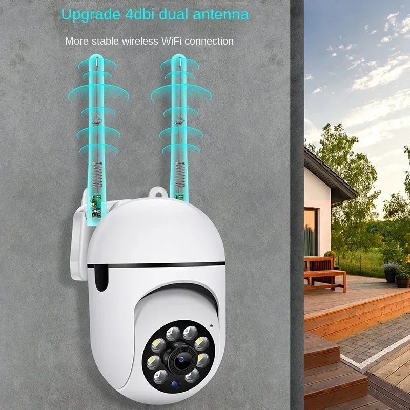 SQCAM 5G Outdoor wifi camera HD 5MP Wifi security camera for outdoor wifi surveillance cameras 4X digital zoom with night vision