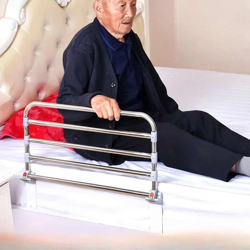 

Elderly Safety Patients Adult Bed Fence Senior Bed Rails Elderly Stainless Steel Auttakaa Minua Bedside Guardrail Handrails