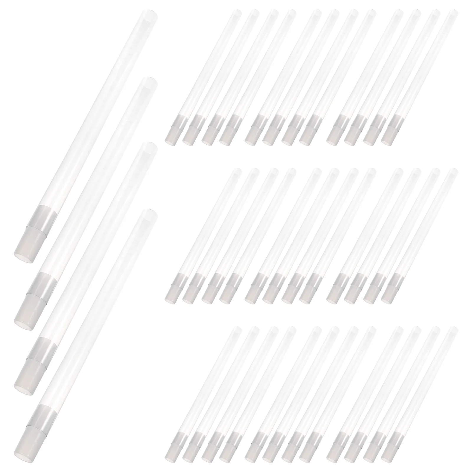 

40pcs Balloon Column Crystal Rod Transparent Sticks Display Stand Kit For Wedding Birthday Party Banquet Decoration Props