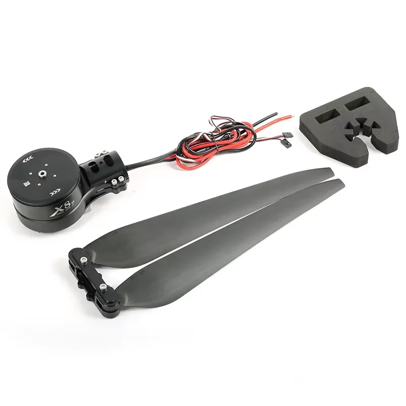 X8 agricultural drone's brushless motor is matched with a 3011 propeller, with a load capacity of 20L, 30L, 40L