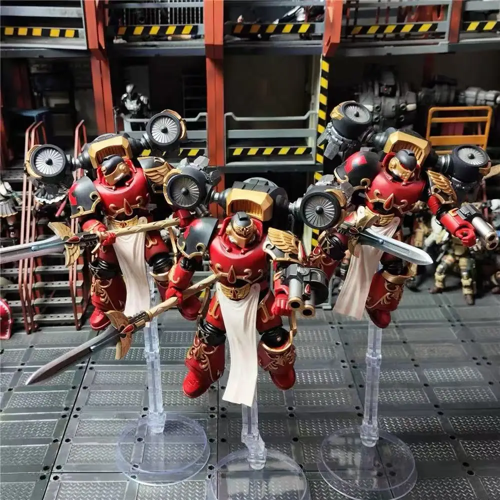 【JOYTOY】1/18 figura de acción Warhammer 40K The Horus Heresy Blood Angels Dawnbreaker Cohort Dawnbreaker campeón modelo de juguete