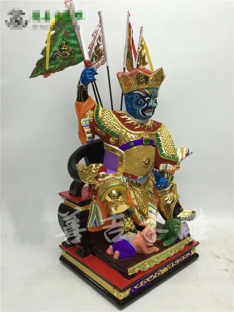Customized Custom made Taoism Buddhism Pudu Gong buddha God statue  wooden wood carving