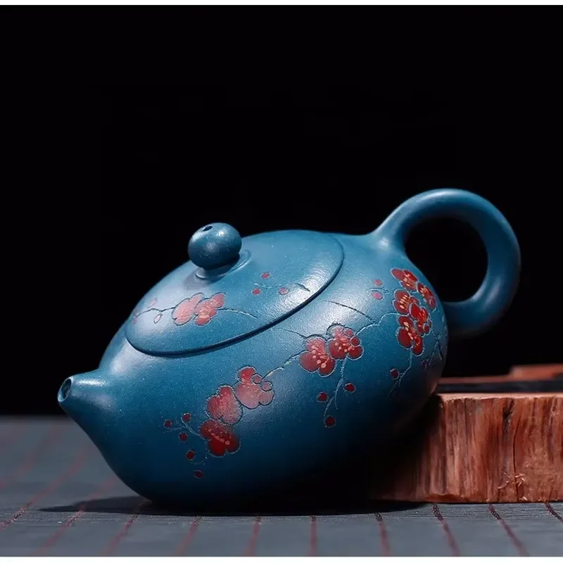 Yixing Purple Clay Teapot Traditional Xi Shi Hu Terracotta Kung Fu Tea Set Handmade Zisha Pot for Home Office Use Factory