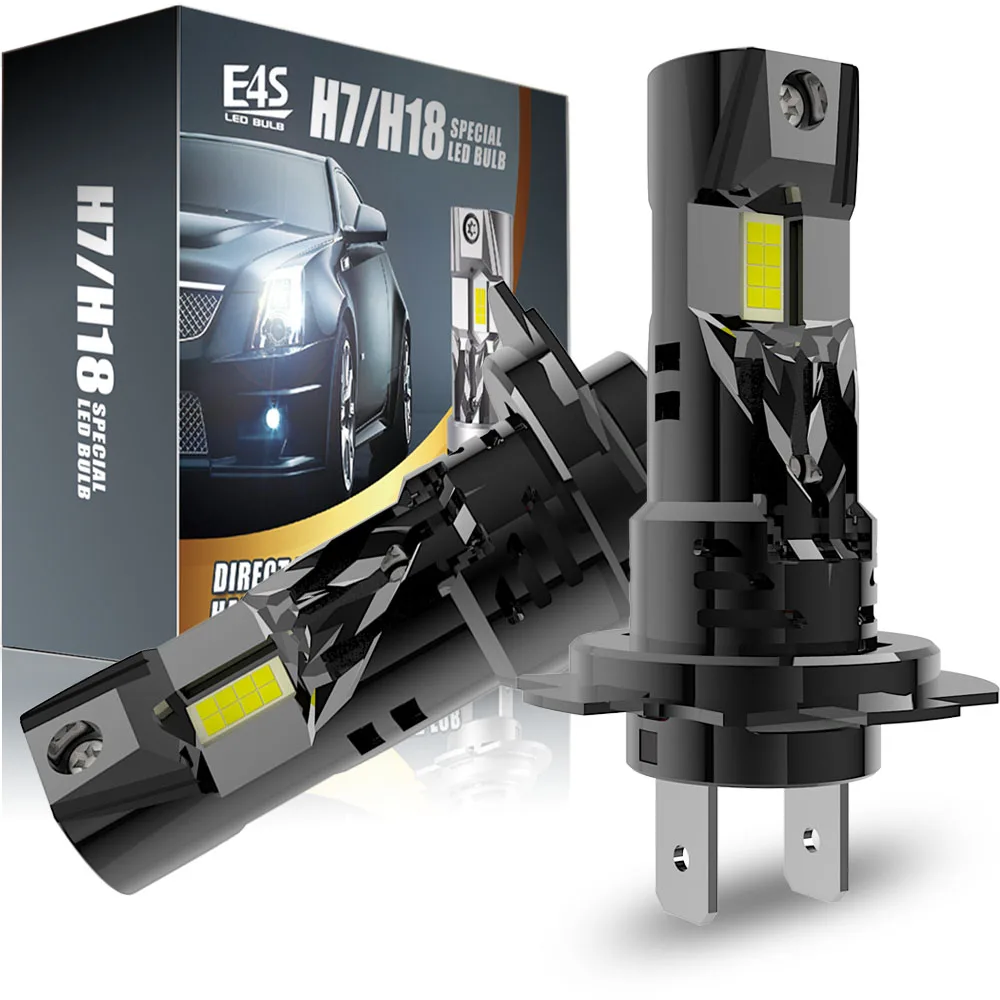 

2pcs H7 PX26d 64210 64210NL 64210NBS 64180L PY26d-1 H18 LED Car Headlight Bulbs High Power Low Beam Driving Turbo Diode Lamp 12v