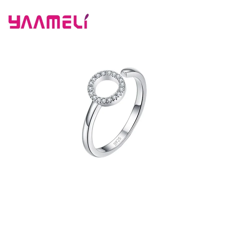 Top Sale Fine 925 Sterling Silver Jewelry Sets for Women Wedding Engagement Shiny Austrian Crystal Zircon Stones Inlay Paved