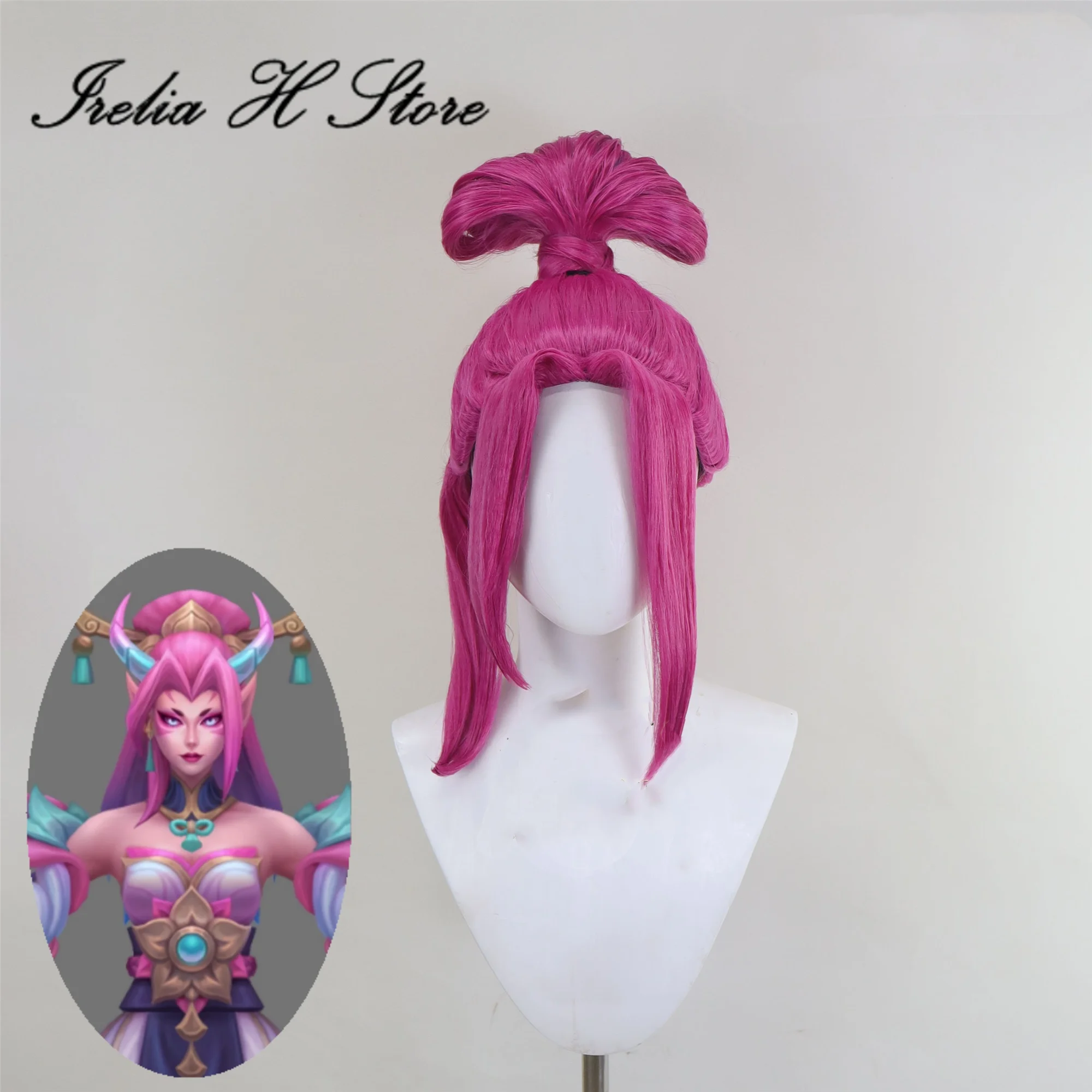 

Irelia H Store Game LOL Spirit Blossom Zyra's wig Cosplay wig pre styled wig game