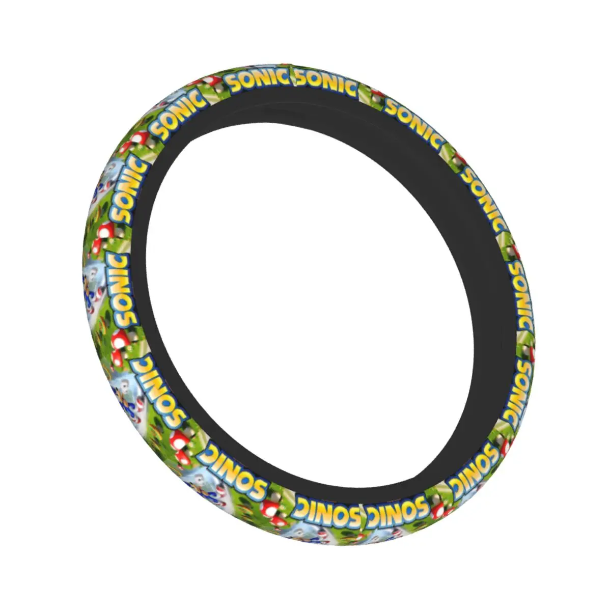S-Soniced Universal Steering Wheel Cover Fit for Sedan Game Soft Car Steering Wheel Protector 15 Inch 37-38cm Auto Accessories view 5