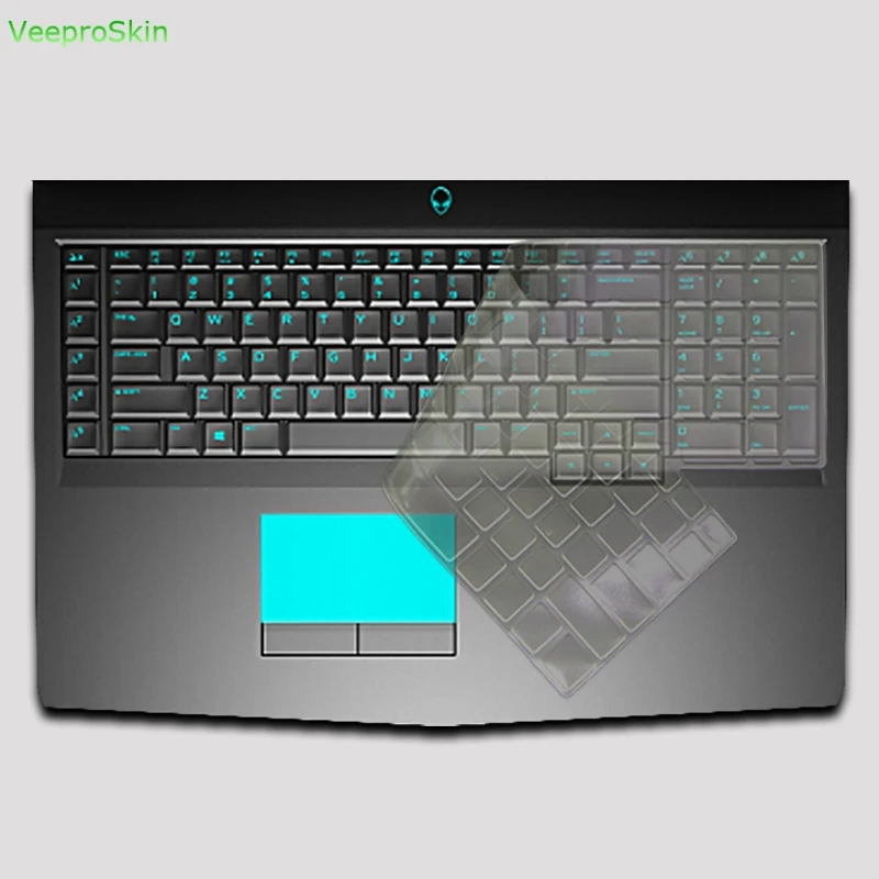 Ultra TPU Keyboard Skin Cover Protector for Dell Alienware 17 R3 Area-51m M17 M15 Gaming 17r5 15r4 r3 17.3 15.6 inch Laptop