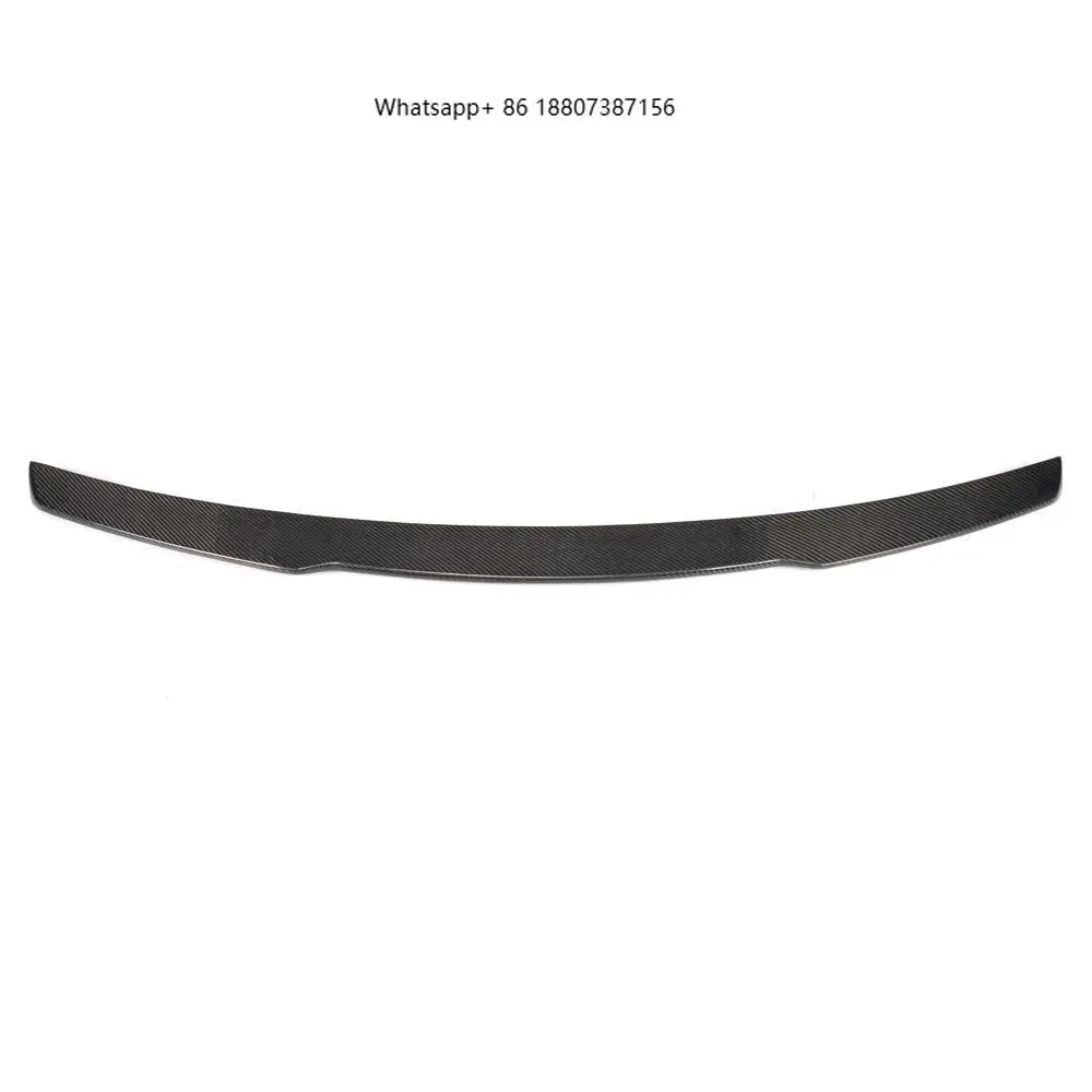 

Carbon Fiber Black Rear Trunk Spoiler Wings Kit forJaguar XE Sedan 2015 - 2017