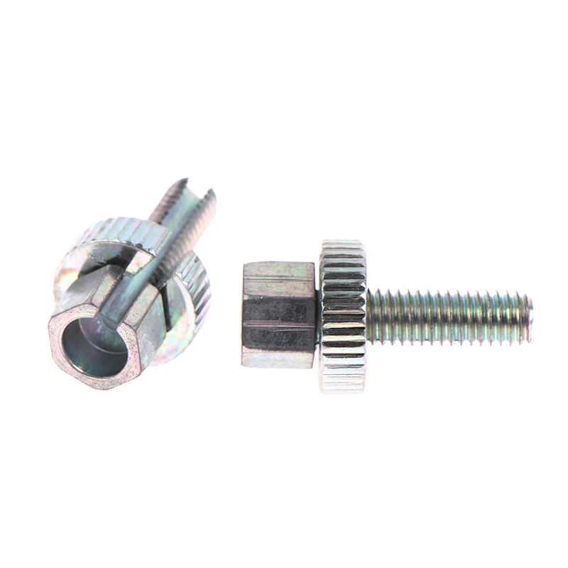 2 Pcs 30mm M8 Clutch Brake Cable Adjuster Regulating Screw for Motorcycle Bicycle & Scooter Repair Part