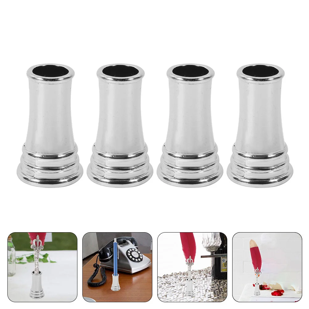 

4 Pcs Desktop Holder Pen Organizer Holders Decorative Cute for Base Single Stand