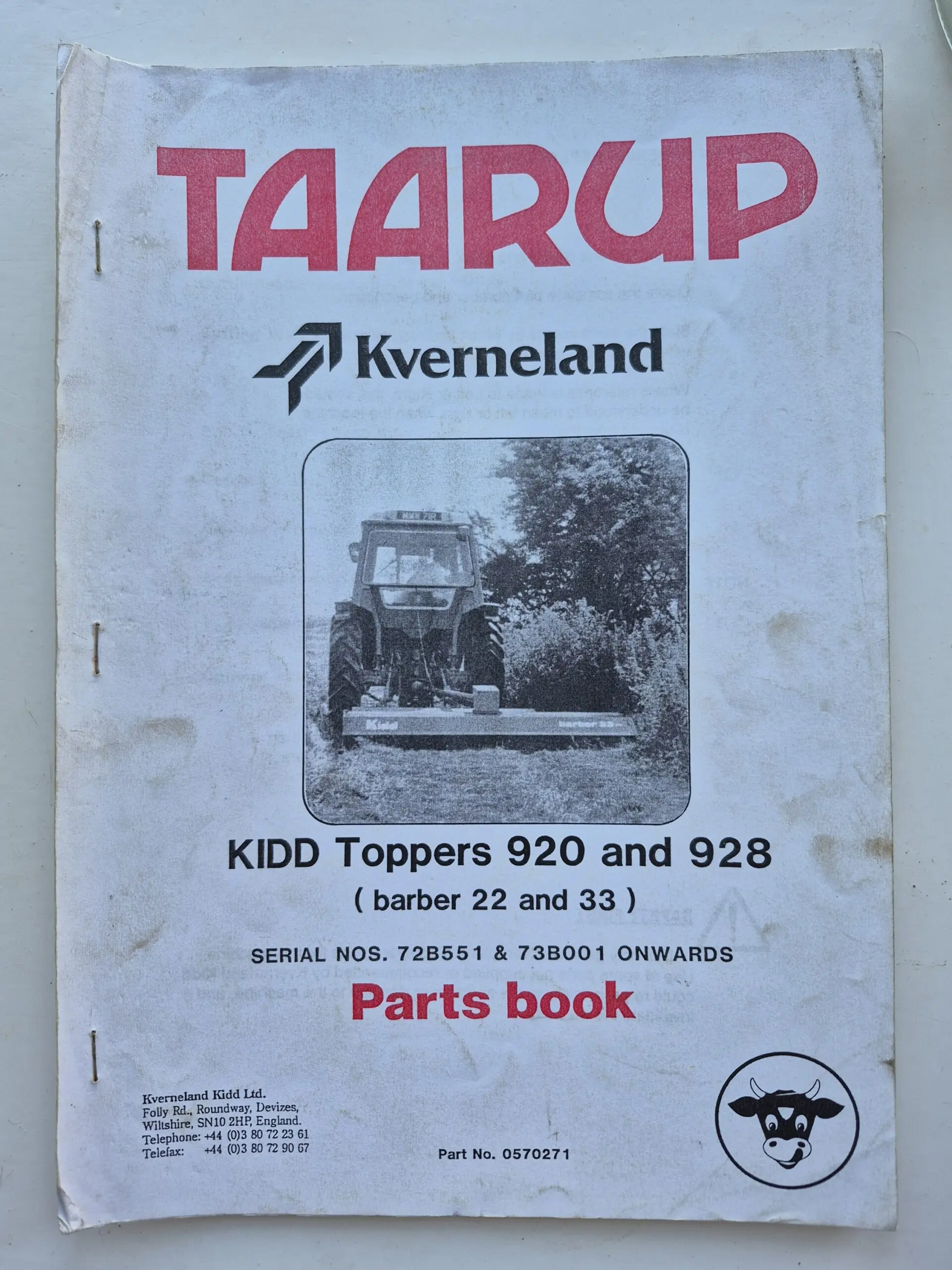 SpecDiag TAARUP Agricultural 8.12 GB PDF Spare Parts Manual
