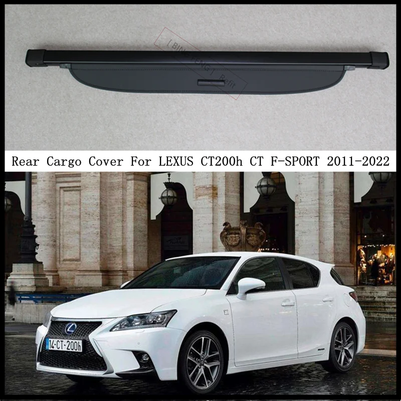 

Задняя крышка багажника для LEXUS CT200h CT F-SPORT 2011-2022, конфиденциальный экран багажника, защитный щиток, модификация, детали