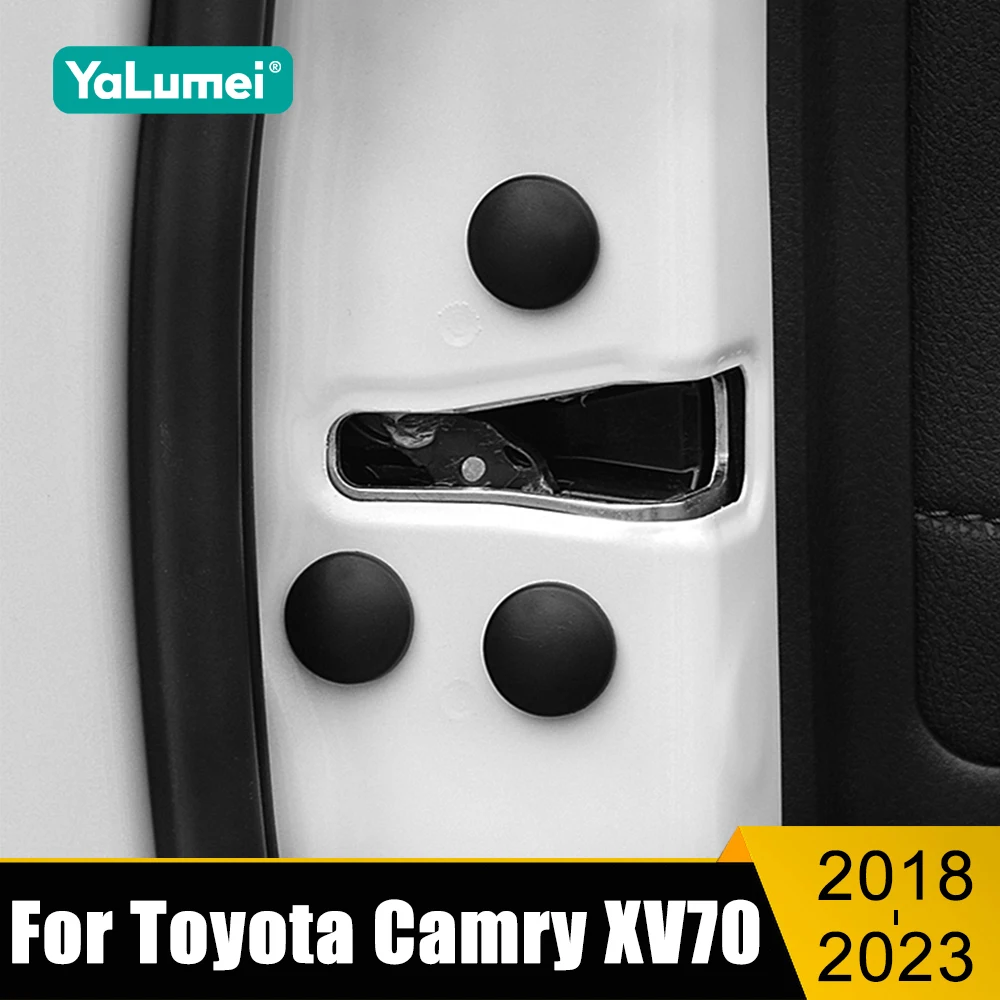

For Toyota Camry 70 XV70 2018 2019 2020 2021 2022 2023 Car Door Screw Cap Protection Cover Anti - Rust Screw Cap Accessories