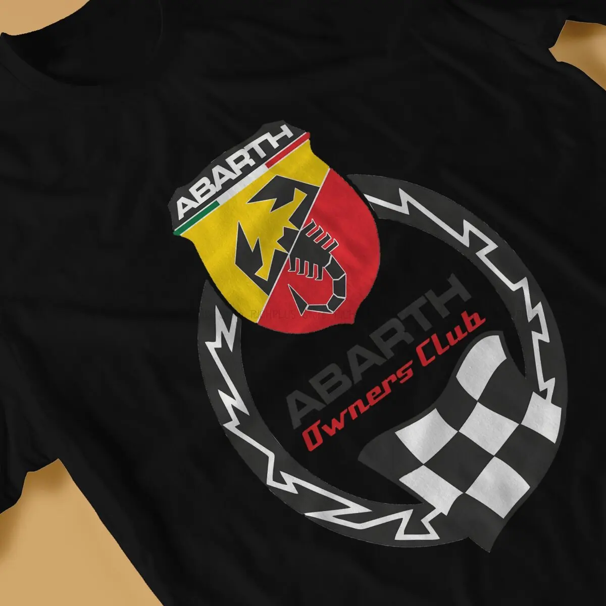 Vintage Unique TShirt Abarth Scorpion Casual Polyester T Shirt Summer T-shirt For Men Women