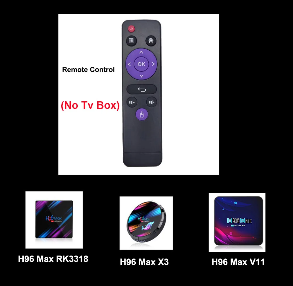 IR Wireless Remote Control For A5X MAX Android TV BOX H96 Max Android Box