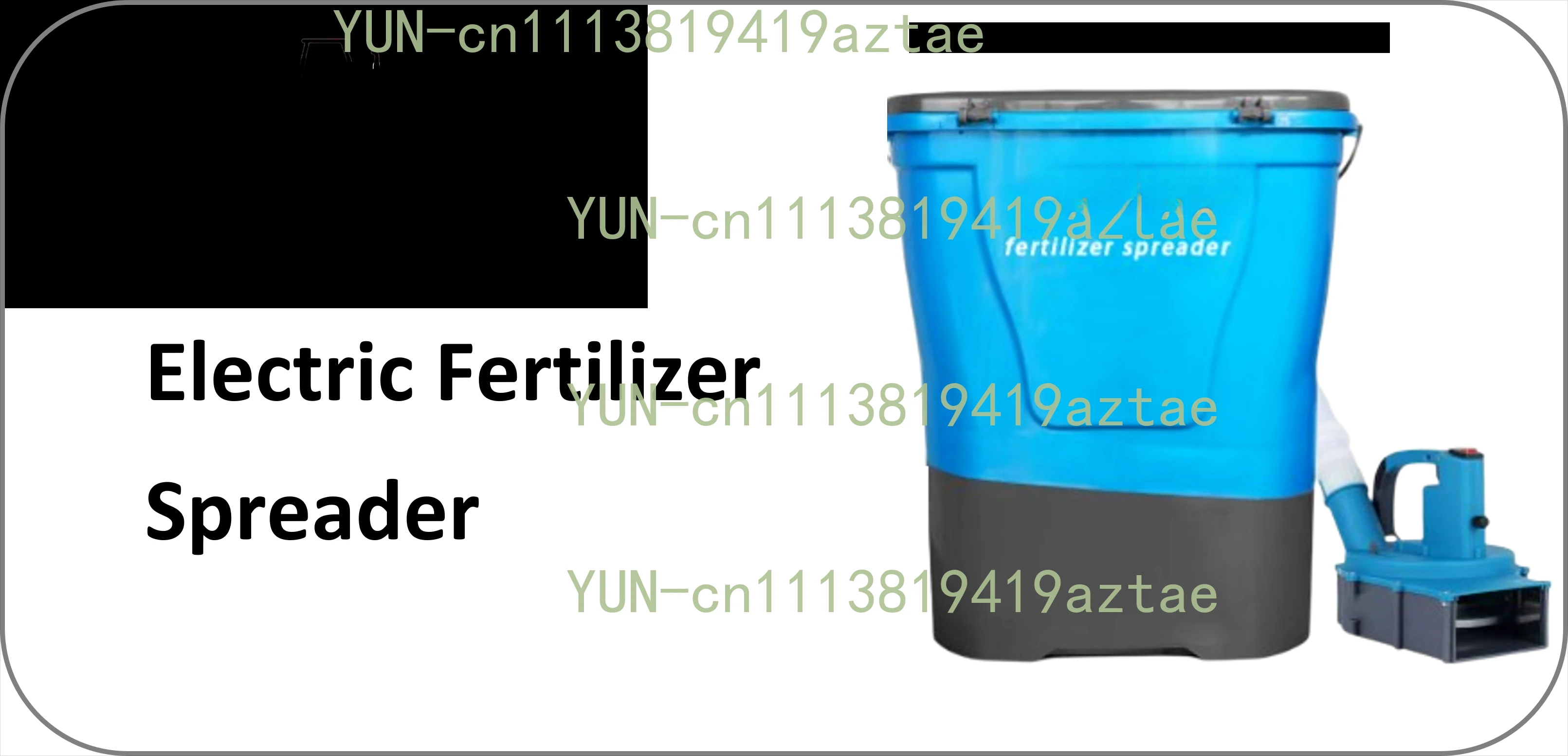 Electric Fertilizer Applicator Agricultural Backpack Type Multi Function Garden Tools Spreader