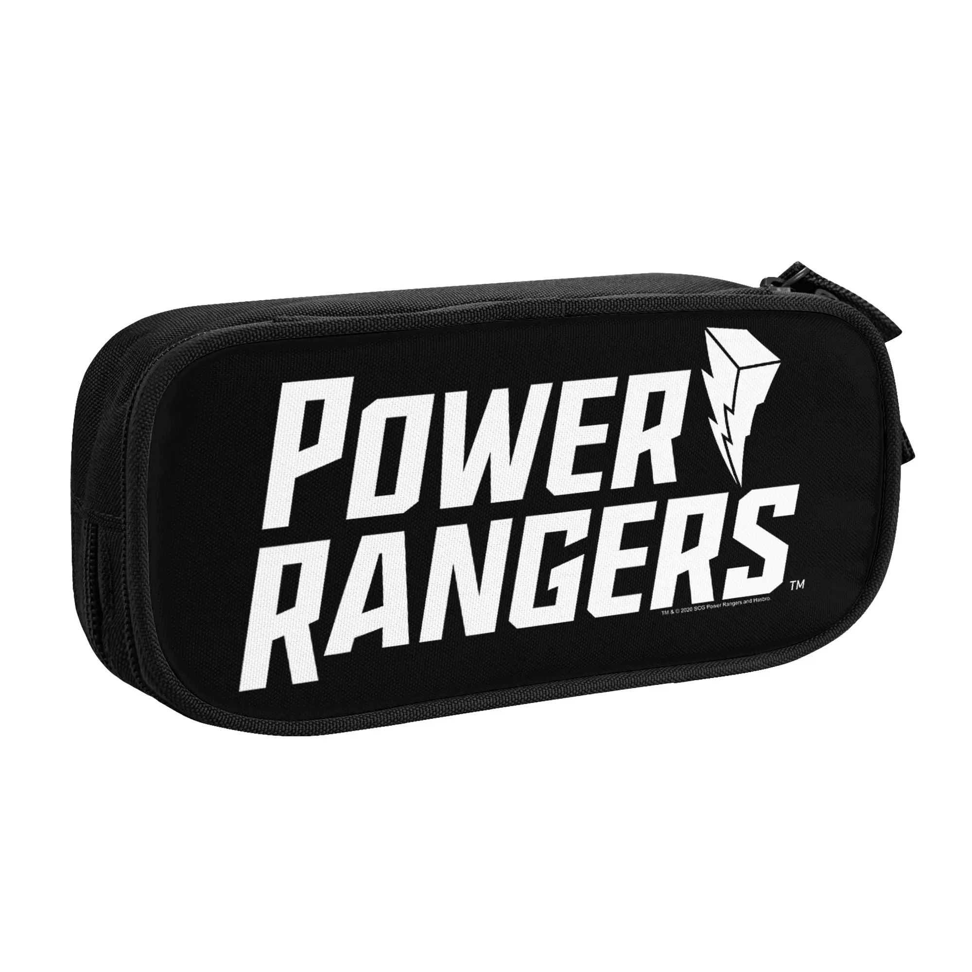 Large Capacity Bags for Child Cartoon Power Rangers Simple Logo  Handheld Study Bag for Boys Gilrs Kids