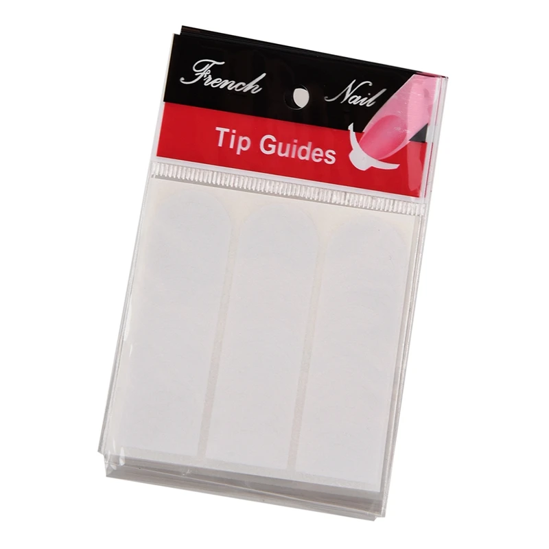 ABUU-18 48er-Pack Nail Art French Maniküre Tip Guides Aufkleber