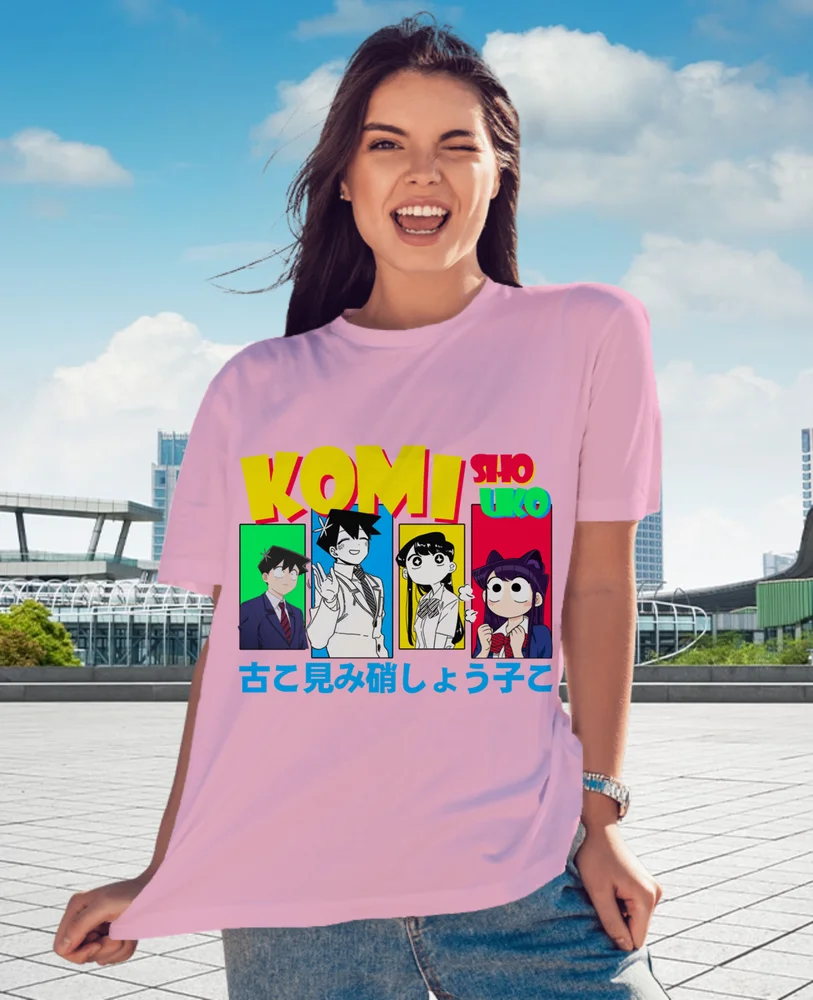 Komi Can't Communicate T-Shirt,Shouko Komi,Anime,new Graphic Tee