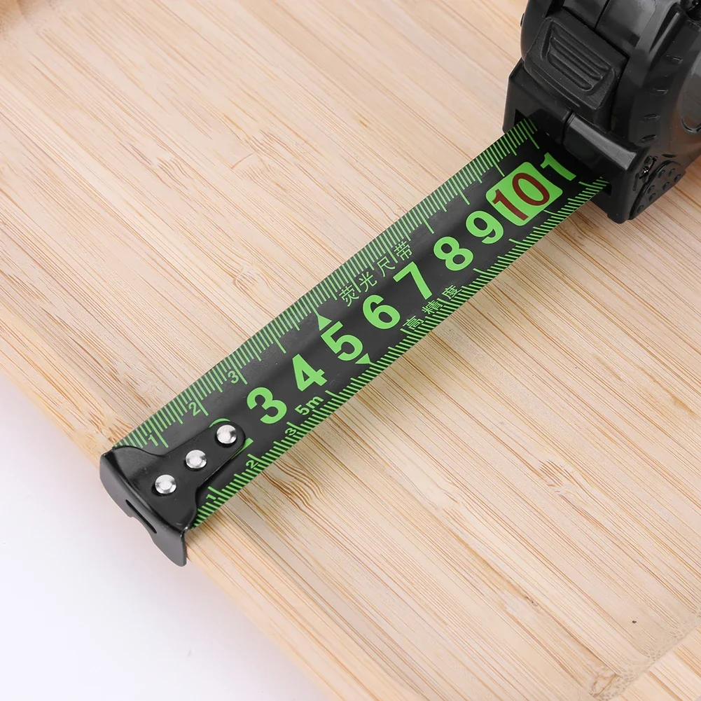 3M/5M/7.5M/10M أدوات النجارة شريط القياس قابل للسحب المحمولة عالية الدقة شريط القياس سميكة ومقاومة للاهتراء #5