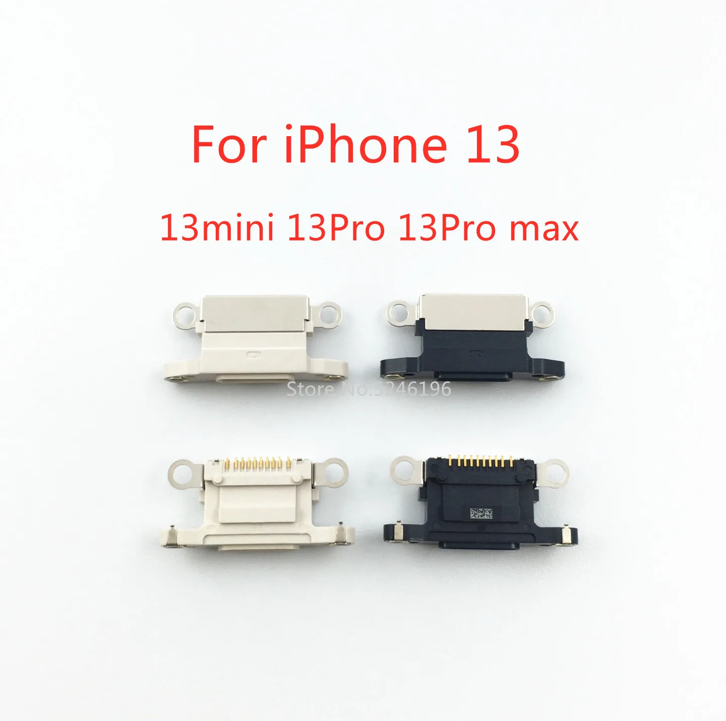 1szt Nowe złącze portu ładowania Mini USB Jack do iPhone'a 13 iPhone'a 13 Mini iPhone'a 13 Pro iPhone'a 13 Pro max Część zamienna
