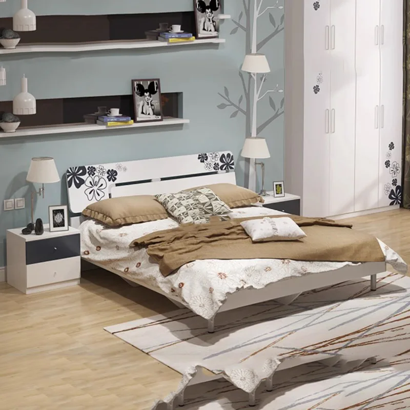 

Space Saving Bedroom Set Wardrobe Modern European Small Nightstands Bedroom Set Nordic Side White Meubles De Chambre Furniture
